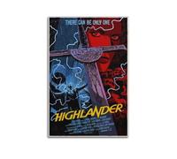 YRWUIERHRUE Highlander Posters Aesthetic Wall Art Canvas Vintage Poster Decorative Painting Living Room Bed Room Decor08x12inch(20x30cm) Unframe-style