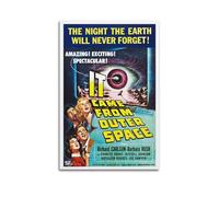 YRWUIERHRUE It Came from Outer Space Posters Aesthetic Wall Art Canvas Vintage Poster Decorative Painting Living Room Bed Room Decor08x12inch(20x30cm) Unframe-style