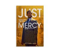 YRWUIERHRUE Just Mercy Posters Aesthetic Wall Art Canvas Vintage Poster Decorative Painting Living Room Bed Room Decor24x36inch(60x90cm) Unframe-style