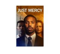 YRWUIERHRUE Just Mercy Posters Aesthetic Wall Art Canvas Vintage Poster Decorative Painting Living Room Bed Room Decor08x12inch(20x30cm) Unframe-style