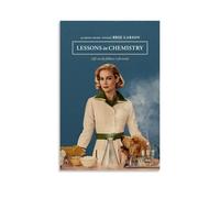 YRWUIERHRUE Lessons in Chemistry Posters Aesthetic Wall Art Canvas Vintage Poster Decorative Painting Living Room Bed Room Decor08x12inch(20x30cm) Unframe-style