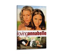 YRWUIERHRUE Loving Annabelle Posters Aesthetic Wall Art Canvas Vintage Poster Decorative Painting Living Room Bed Room Decor08x12inch(20x30cm) Frame-style