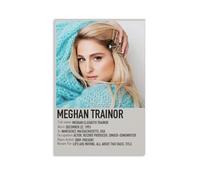 YRWUIERHRUE Meghan Trainor Posters Aesthetic Wall Art Canvas Vintage Poster Decorative Painting Living Room Bed Room Decor20x30inch(50x75cm) Unframe-style