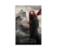 YRWUIERHRUE Mortal Engines Posters Aesthetic Wall Art Canvas Vintage Poster Decorative Painting Living Room Bed Room Decor12x18inch(30x45cm) Unframe-style