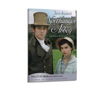 YRWUIERHRUE Northanger Abbey Posters Aesthetic Wall Art Canvas Vintage Poster Decorative Painting Living Room Bed Room Decor20x30inch(50x75cm) Frame-style