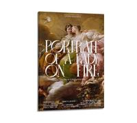 YRWUIERHRUE Portrait of A Lady on Fire Posters Aesthetic Wall Art Canvas Vintage Poster Decorative Painting Living Room Bed Room Decor08x12inch(20x30cm) Frame-style