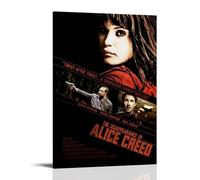 YRWUIERHRUE The Disappearance of Alice Creed Posters Aesthetic Wall Art Canvas Vintage Poster Decorative Painting Living Room Bed Room Decor16x24inch(40x60cm) Frame-style
