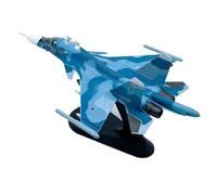 YRXIAO 1: 100 For Russian Sukhoi Cy-34 Su-34 SU34 Fullback Aircraft Model Alloy Decorative Toy For Collection Gifts