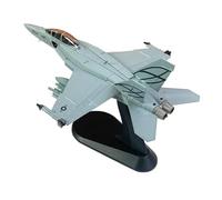 YRXIAO 1:100 Scale For Army F/A-18F F18 Fighter Metal Model Military Plane Toy Miniature Ornaments For Collection Gifts