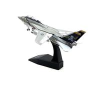 YRXIAO 1/100 Scale For F-14 Tomcat Fighter Alloy Model Diecast Military Missile Bomber Aviation Enthusiasts For Collection Gifts