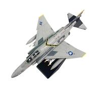 YRXIAO 1 100 Scale For F4C F-4 Phantom Ⅱ VF-84 Fighter Diecast Airplane Plane Model Miniature Ornaments For Collection Gifts