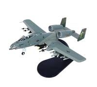 YRXIAO 1:100 Scale For Flying Tiger A-10 Tiger Shark Attack Aircraft Model Alloy Decoration Collection Display For Collection Gifts