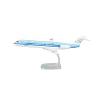 YRXIAO 1:100 Scale For Fokker FK-100 FK100 ABS Plane Model Toy For Home Decoration Room Collection For Collection Gifts