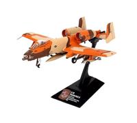YRXIAO 1/144 Scale For Air Force A-10 Warthog Attack Model 917 Squadron Military Ornament Toy For Collection Gifts
