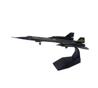 YRXIAO 1:144 Scale For SR71 SR71A Blackbird Aircraft Plane Model Diecast Metal Alloy Jet Toy For Collection For Collection Gifts(Style 1)