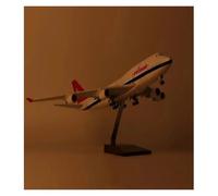 YRXIAO 1 150 Scale For B747 Swissair Model Aircraft Resin With Wheel Landing Gear For Collection Aviation For Collection Gifts(With light)
