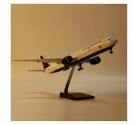 YRXIAO 1 157 For Aircraft B777 Canada Airlines Model With Light And Wheel Diecast Resin Airplane Display For Collection Gifts(With light)