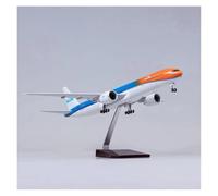 YRXIAO 1:157 Scale For 777 B777 Large Plane Models Diecast For Static Ornaments For Home Collection For Collection Gifts(With light)