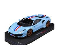 YRXIAO 1 18 For Ferrari 488 Sports Car Resin Model Collection Hobby Display Commemorative Blue