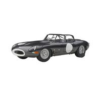 YRXIAO 1:18 For Jaguar E-TYPE Die-cast Alloy Car Model Collection Miniature Ornaments Metal Commemorative(Grey)