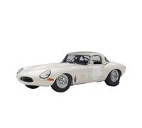 YRXIAO 1:18 For Jaguar E-TYPE Die-cast Alloy Car Model Collection Miniature Ornaments Metal Commemorative(White)