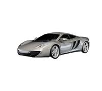 YRXIAO 1 18 For McLaren MP4 12C Metal Alloy Full Car Model Adult Collection Hobby Display(Grey)