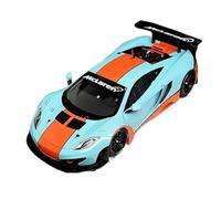 YRXIAO 1:18 For McLaren MP4-12C Model Alloy Car Collectible Static Decoration Display Ornament(Blue 2)