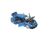 YRXIAO 1:18 For Mitsubishi Evolution LX JDM Edition Alloy Full Open Car Model Desktop Display Decoration