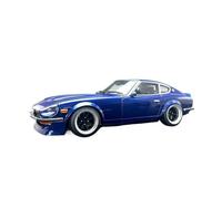 YRXIAO 1 18 For Nissan FAIRLAY Z (S30) 30th Anniversary Edition Alloy Car Model Collection Vehicle Blue