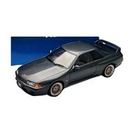 YRXIAO 1:18 For Nissan GTR R32 Alloy Car Model Collection Gift Metal Ornaments Collection Black(Grey)