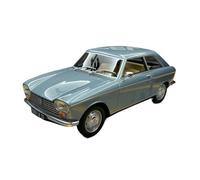 YRXIAO 1 18 For Peugeot Resin Coupe Model 204 Static Ornament Metallic Blue