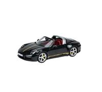 YRXIAO 1:18 For Porsche 911 Targa 4 Metallic Paint Turquoise Resin Car Model Dashboard Ornaments