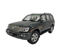 YRXIAO 1 18 For Toyota Cruiser Land Cruiser LC100 Alloy Car Model Miniature Scene Ornaments(Green)