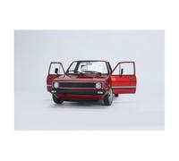 YRXIAO 1:18 For Volkswagen MK1 Pickup 1982 Alloy Double Door Red Figurine Decoration Home Car Office