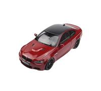 YRXIAO 1:18 Scale For Fourth Generation BMW M3 E92 GTS Street Car Die-Cast Model Collectible(Red)