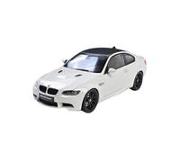 YRXIAO 1:18 Scale For Fourth Generation BMW M3 E92 GTS Street Car Die-Cast Model Collectible(White)