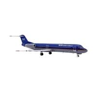 YRXIAO 1:200 Scale For Midland Fokker 100 G-BXWF Aircraft Model Alloy Souvenir Collection To For Collection Gifts
