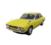 YRXIAO 1 24 For 117 Coupe 1968 Alloy Car Model Two Doors Collection Static Decorative Ornaments Yellow
