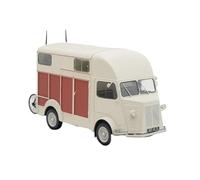 YRXIAO 1:24 For Citr Type H Version Van Heuliez Bus Static Alloy Model Hobby Souvenir Display White