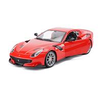 YRXIAO 1 24 For Ferrari F12tdf Red Alloy Die Casting Model Car Collection Display Child Toy Car Gift