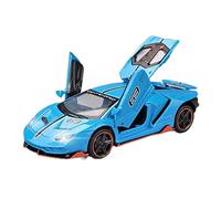 YRXIAO 1 32 For Lambo Sports Car Alloy Die Casting Model Collection Display Child Toy Car Gift(C)