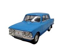 YRXIAO 1 43 For 408 Classic Alloy Car Model Miniature Theme Scene Ornament Collection Hobby Blue