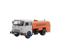 YRXIAO 1 43 for D-700 Truck Van Alloy Car Model Display Collection Souvenir White Orange