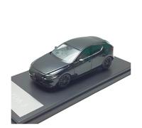 YRXIAO 1 43 for Mazda 3 Hatchback Alloy Car Model Mini Garage Display Hobby Vehicle(Black)