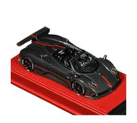 YRXIAO 1:43 For Resin Pagani Zonda Cinque Roadster Static Car Model Adult Enthusiast Collection Blue(Black)