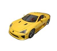 YRXIAO 1 43 for Toyota Lexus Supercar Model LFA RHD Pearl Yellow Miniature Hobby Collection Ornament