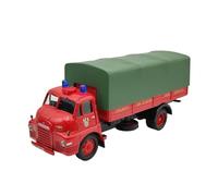 YRXIAO 1/50 For S DROPSIDECLWYD Fire Alloy Car Model Miniature Hobby Collection Desktop Ornament Red