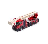YRXIAO 1/64 For Fire Rescue Truck Ladder Retractable Alloy Car Model Simulation Collection Adult Souvenir