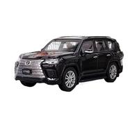 YRXIAO 1 64 For Lexus Lexus LX600 SUV Alloy Car Model Collection Of Static Metal Ornaments White(Black)