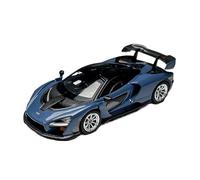 YRXIAO 1:64 For McLaren Senna Alloy Car Model Diecast Collectible Supercar Collection Blue
